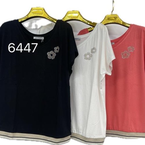 Футболка Gertie (46-56) 6447 white (лето) Gertie 6447 white