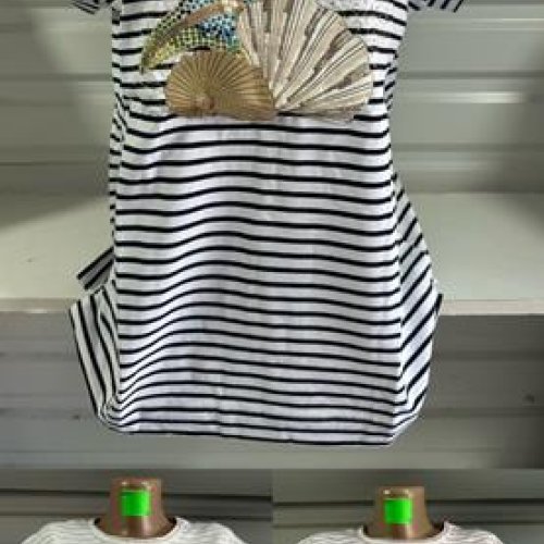 Футболка Gertie (48-50) 6540 white-black (лето) Gertie 6540 white-black