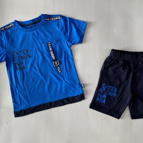 Костюм Baby Boom (2-5) 1036 blue (лето) Baby Boom 1036 blue