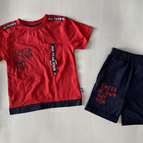 Костюм Baby Boom (2-5) 1037 red (лето) Baby Boom 1037 red