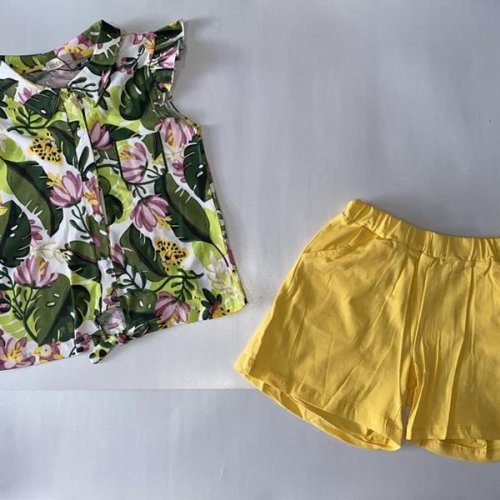 Костюм Baby Boom (9-12) 1042 yellow (лето) Baby Boom 1042 yellow