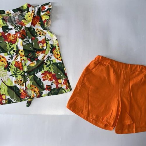 Костюм Baby Boom (9-12) 1043 orange (лето) Baby Boom 1043 orange