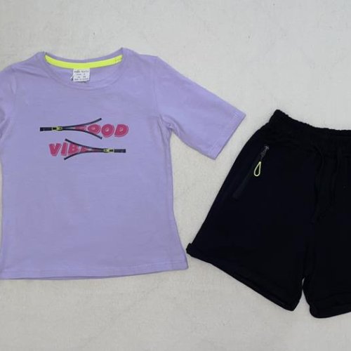 Костюм Baby Boom (3-6) 1046 lilac (лето) Baby Boom 1046 lilac