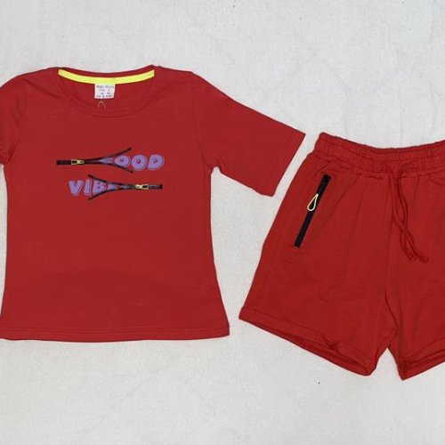 Костюм Baby Boom (3-6) 1048 red (лето) Baby Boom 1048 red
