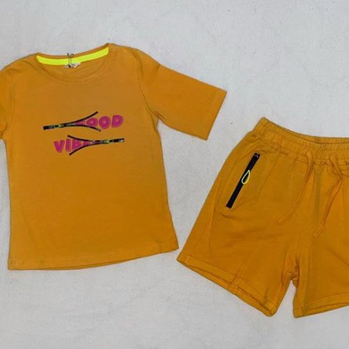 Костюм Baby Boom (7-10) 1056 yellow (лето) Baby Boom 1056 yellow