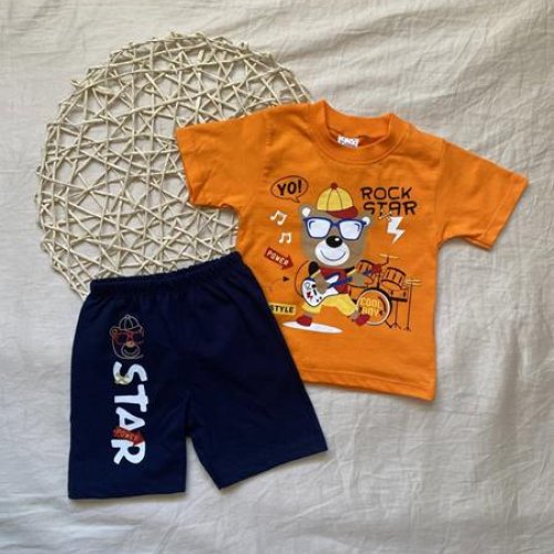 Костюм Baby Boom (0.9-2) 1097 orange (лето) Baby Boom 1097 orange