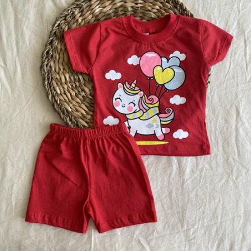 Костюм Baby Boom (0.9-2) 1102 red (лето) Baby Boom 1102 red