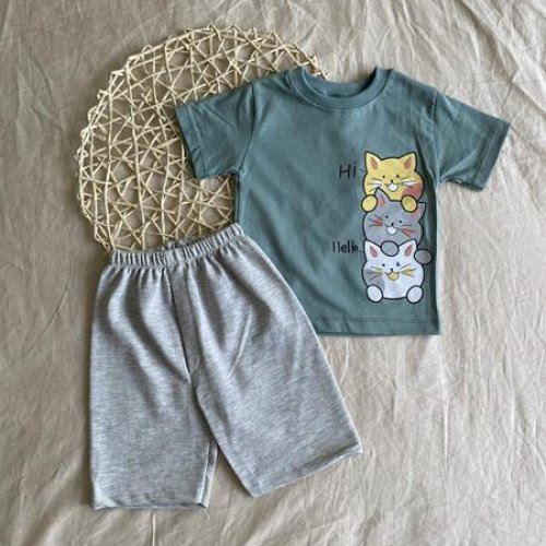 Костюм Baby Boom (1-4) 1109 blue (лето) Baby Boom 1109 blue