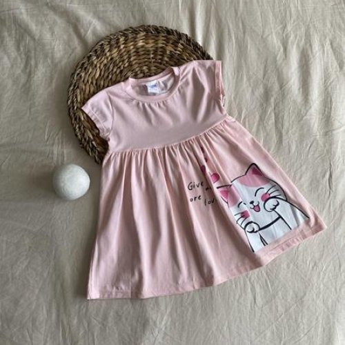 Платье Baby Boom (2-5) 1113 pink (лето) Baby Boom 1113 pink
