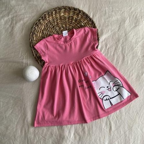 Платье Baby Boom (2-5) 1114 pink (лето) Baby Boom 1114 pink