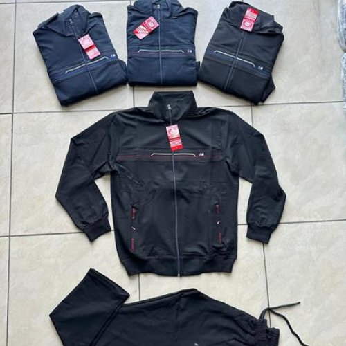 Костюм спорт Ckas Benno (S-2XL) CB59 black-pink (деми) Ckas Benno CB59 black-pink