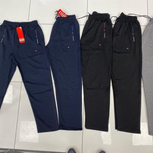 Штаны спорт Ckas Benno (S-2XL) CB123 black-blue (деми) Ckas Benno CB123 black-blue