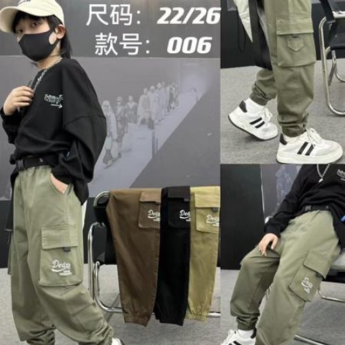 Джоггеры Фунтик (4-8) 006 khaki (деми) Фунтик 006 khaki