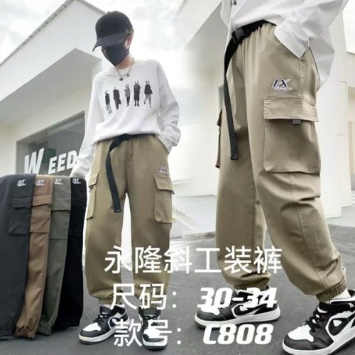Штаны спорт Фунтик (12-16) C808 black (деми) Фунтик C808 black