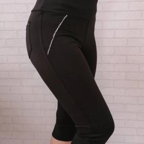 Бриджи Amok (XL-4XL) 50215 black (лето) Amok 50215 black