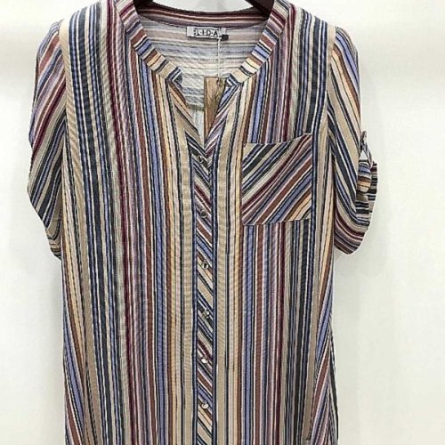 Рубашка LIDA (52-56) 0159-5 beige (лето) LIDA 0159-5 beige