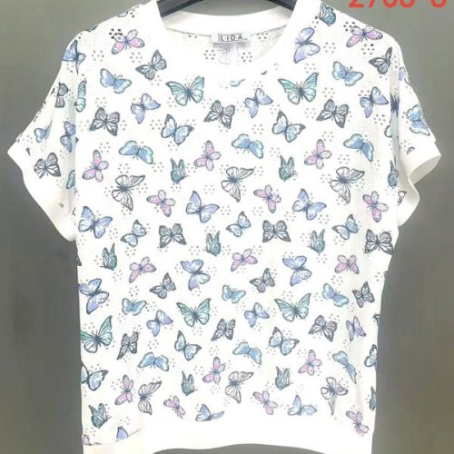 Футболка LIDA (52-62) 2706-8 white (лето) LIDA 2706-8 white