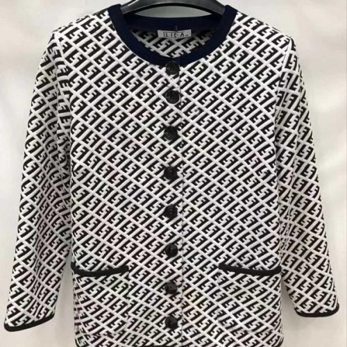 Кофта LIDA (52-62) 9336 white (деми) LIDA 9336 white