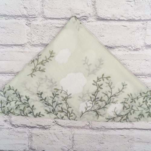 Платок Shawls (72*72) P191 green (деми) Shawls P191 green