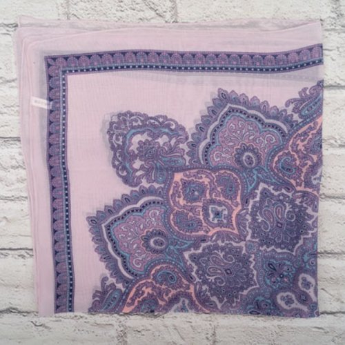 Платок Shawls (72*72) P202 purple (деми) Shawls P202 purple
