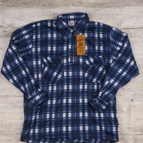 Рубашка Logaster (6XL-10XL) A68 blue (6XL-10XL) (деми) Logaster A68 blue (6XL-10XL)