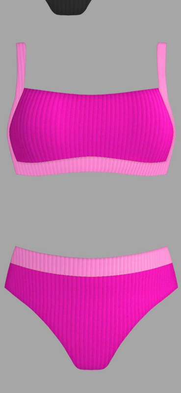Купальник Golannia (36-44) 2297 fuchsia (лето)