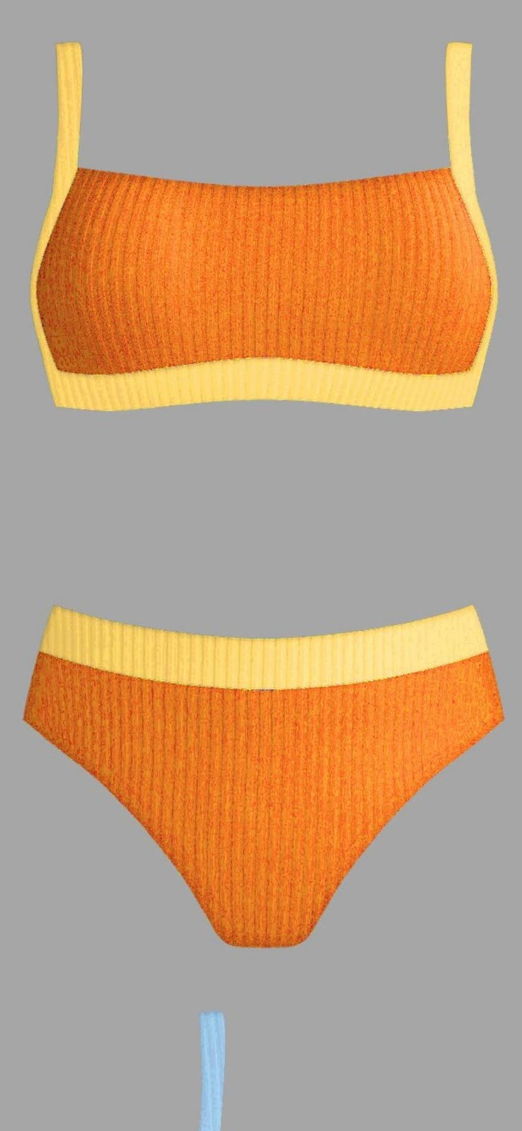 Купальник Golannia (36-44) 2297 orange (лето)