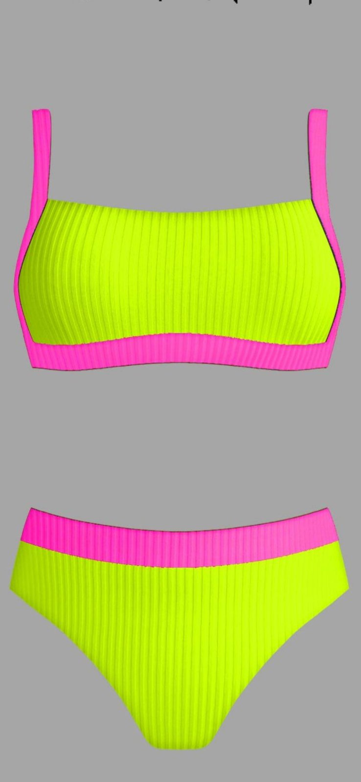 Купальник Golannia (36-44) 2297 yellow (лето)