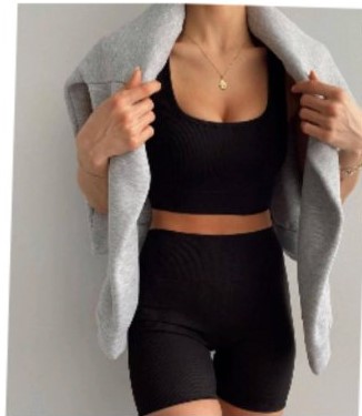 Костюм Prenses (S-L) 3113 black (лето)