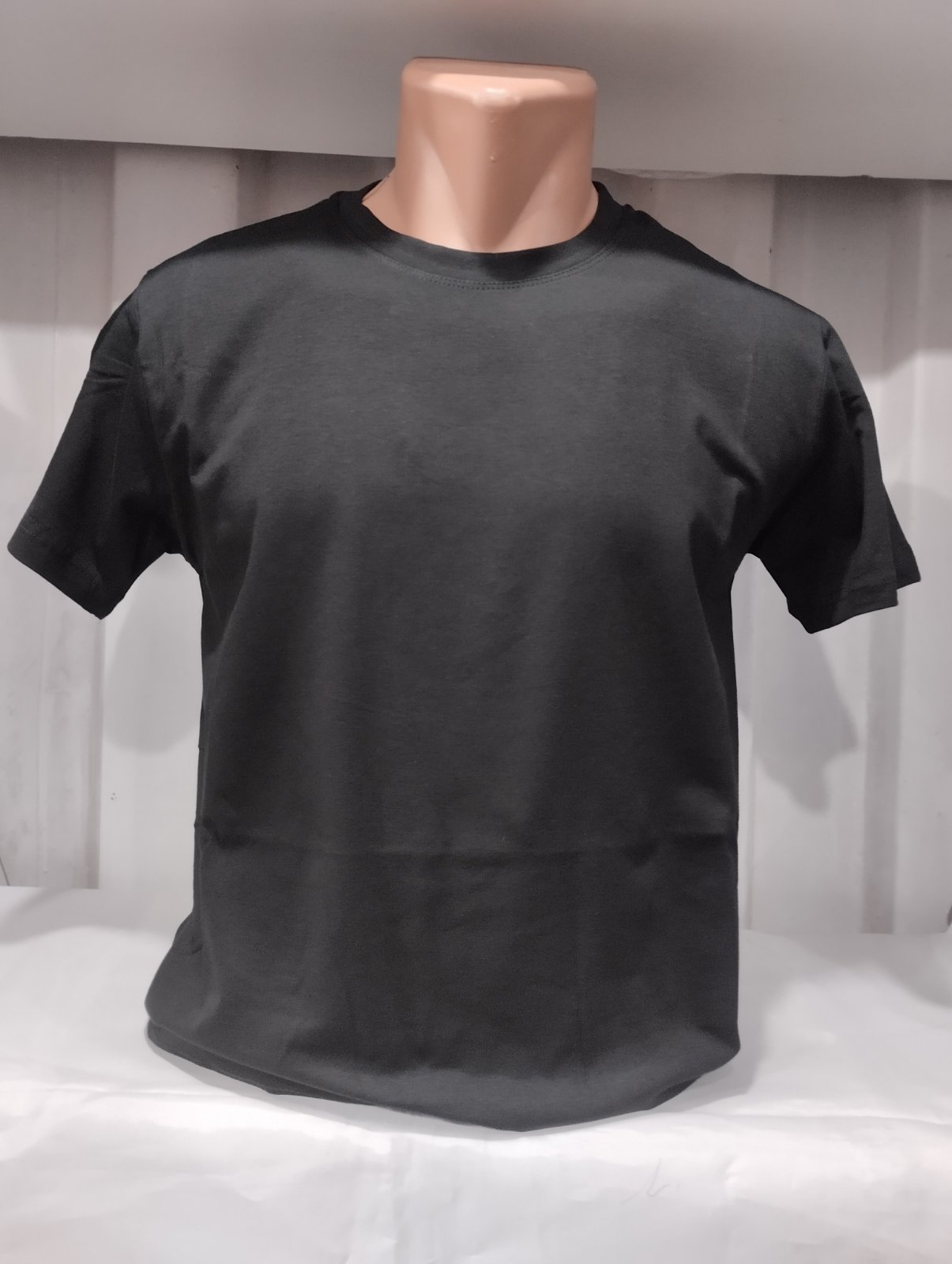 Футболка Panda (S-2XL) 1043 black (лето)