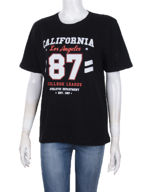 Футболка Limco (S-2XL) FF1-22 black (лето)