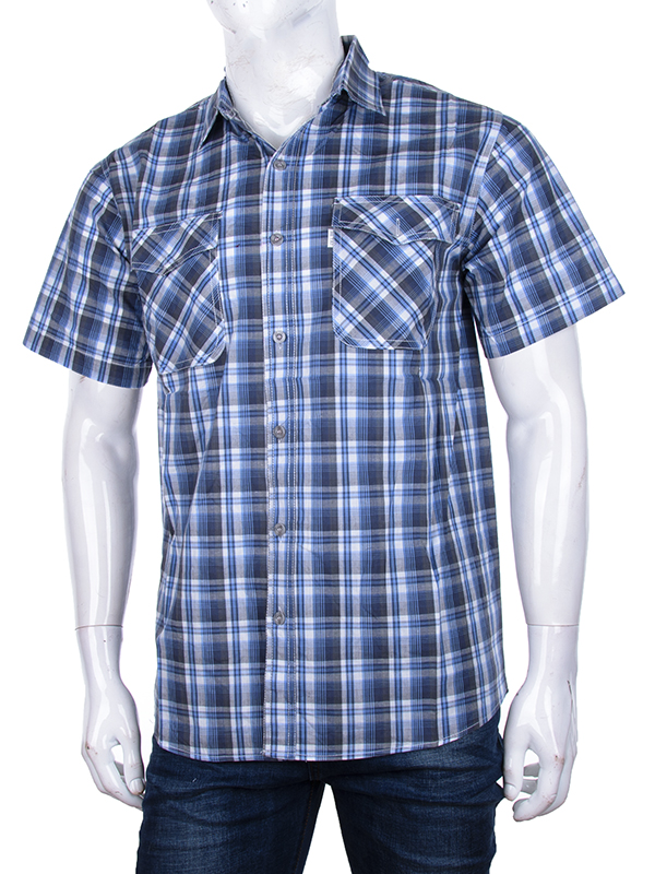Рубашка Logaster (XL-5XL) A716-4 grey (лето)