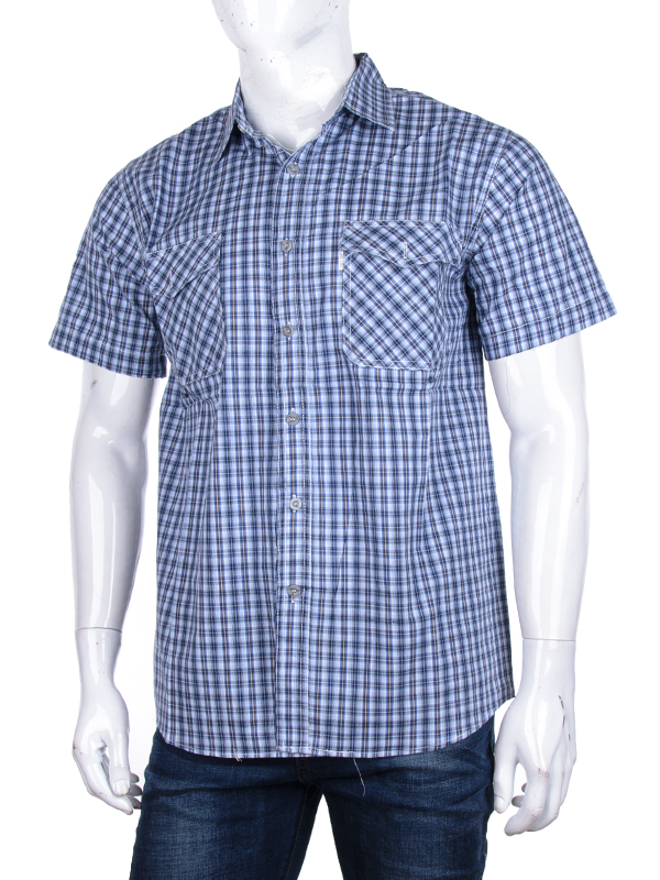 Рубашка Logaster (XL-5XL) A720-3 blue (лето)