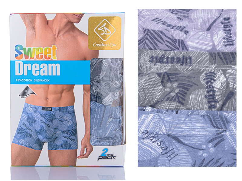 Трусы Obuv OK2 (L-3XL) A1112 mix (08774) (лето)
