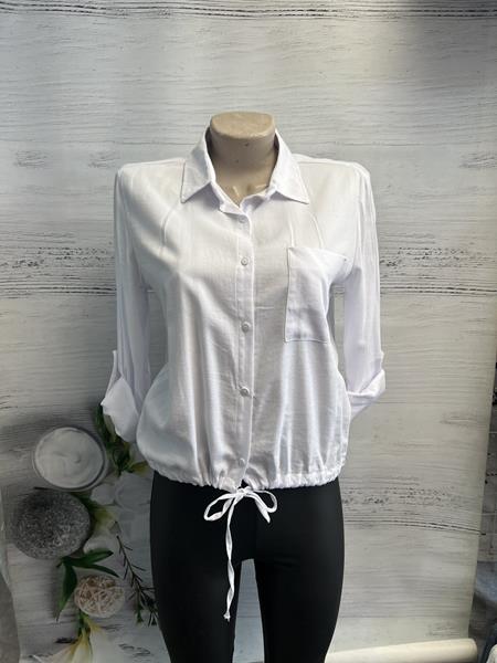 Рубашка New Season (S-XL) 1019 white (деми)