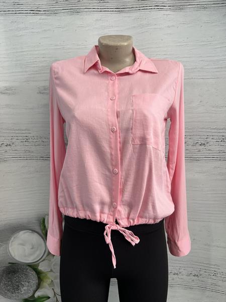 Рубашка New Season (S-XL) 1021 pink (деми)