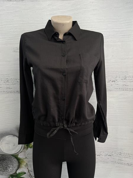 Рубашка New Season (S-XL) 1022 black (деми)