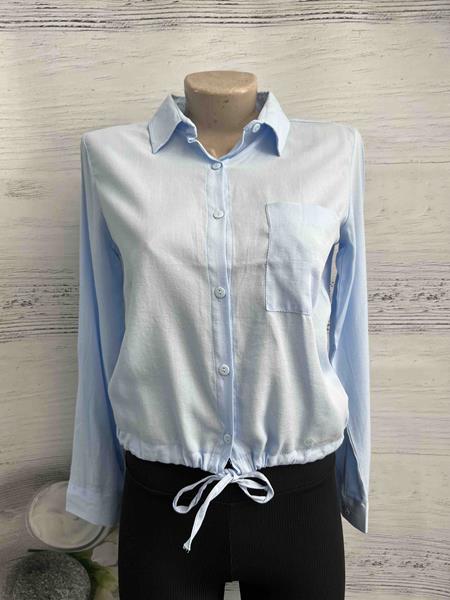 Рубашка New Season (S-XL) 1023 l.blue (деми)