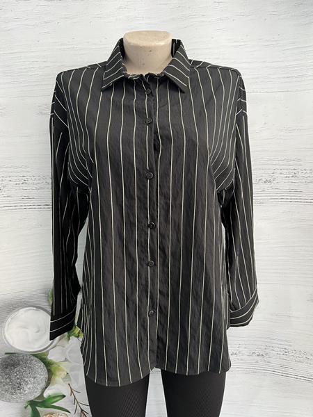 Рубашка New Season (S-XL) 1030 black (деми)