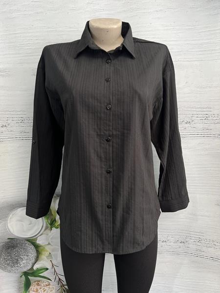 Рубашка New Season (S-XL) 1033 black (деми)