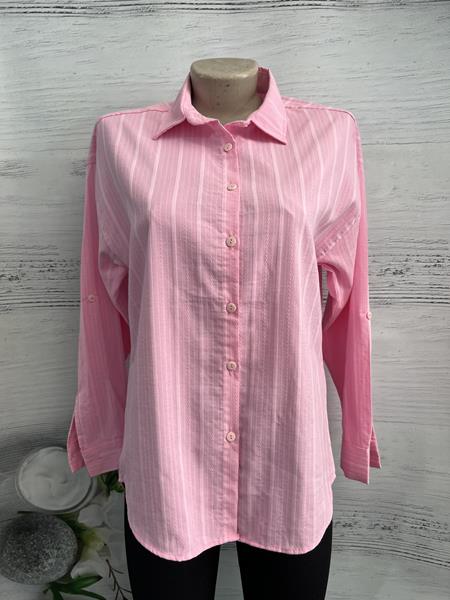 Рубашка New Season (S-XL) 1034 pink (деми)