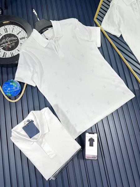 Футболка 2BRO (M-2XL) BR489 white-l.grey (лето)