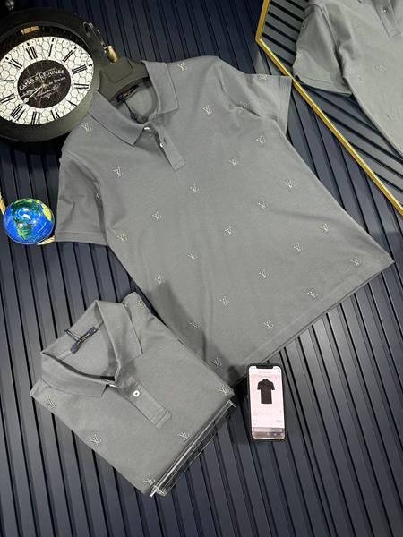 Футболка 2BRO (M-2XL) BR493 grey (лето)