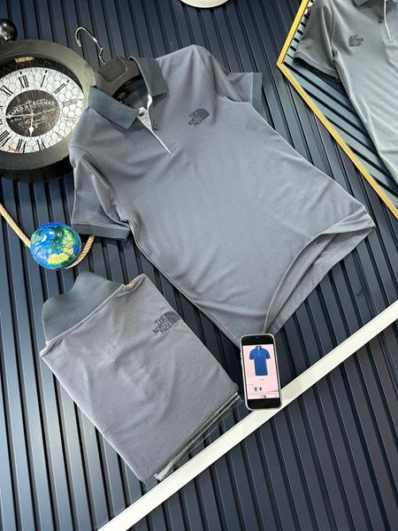 Футболка 2BRO (M-2XL) BR519 grey (лето)