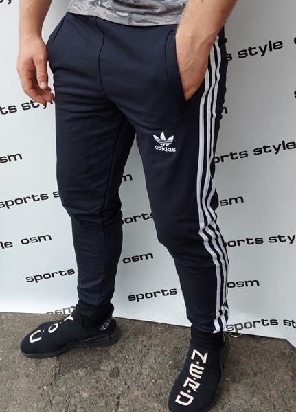 Штаны спорт Sport style (46-54) 01 navy-old-5 (деми)