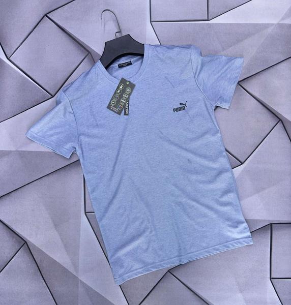 Футболка Rassul (S-2XL) 4905 l.blue (лето)