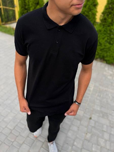 Футболка Sport style (M-2XL) 1239 black (лето)
