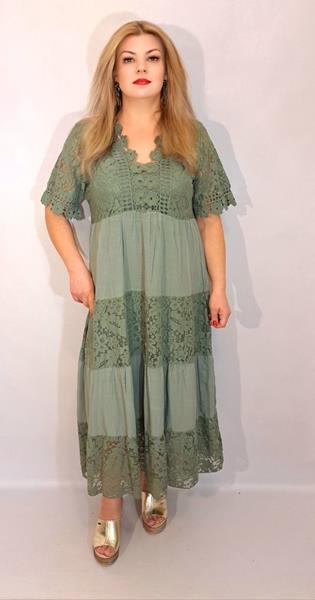 Платье Romeo life (54-56) RL373 khaki (лето)