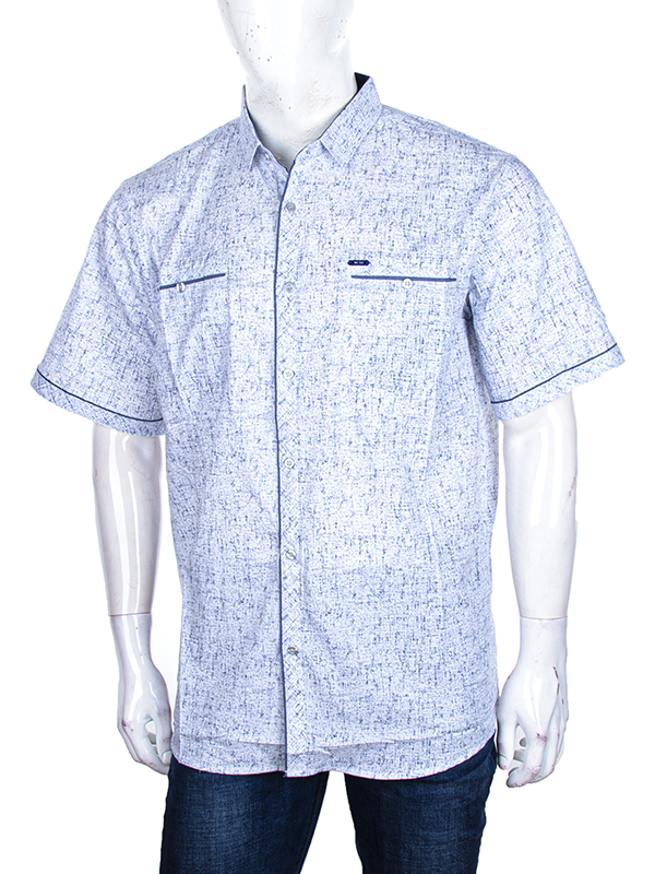 Рубашка Logaster (6XL-10XL) A552 white (лето)