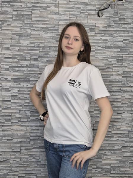 Футболка Newe (L-XL) NW352 white (лето)